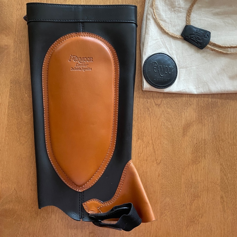 EXMOOR Fine Leather Equestrian Half Chaps